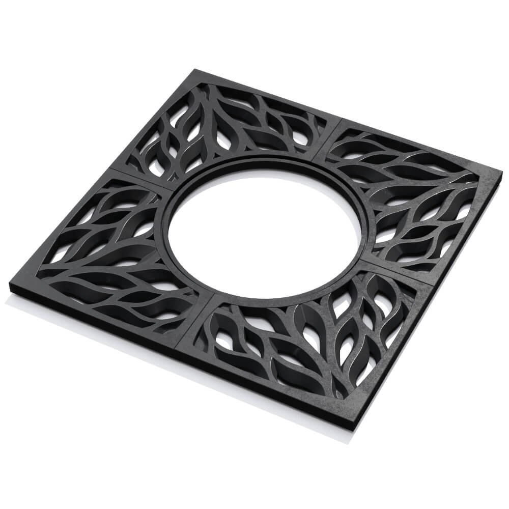 Приствольная решетка для дерева ZKING CRUST 1.2х1.2м Черная в Октябрьском фото