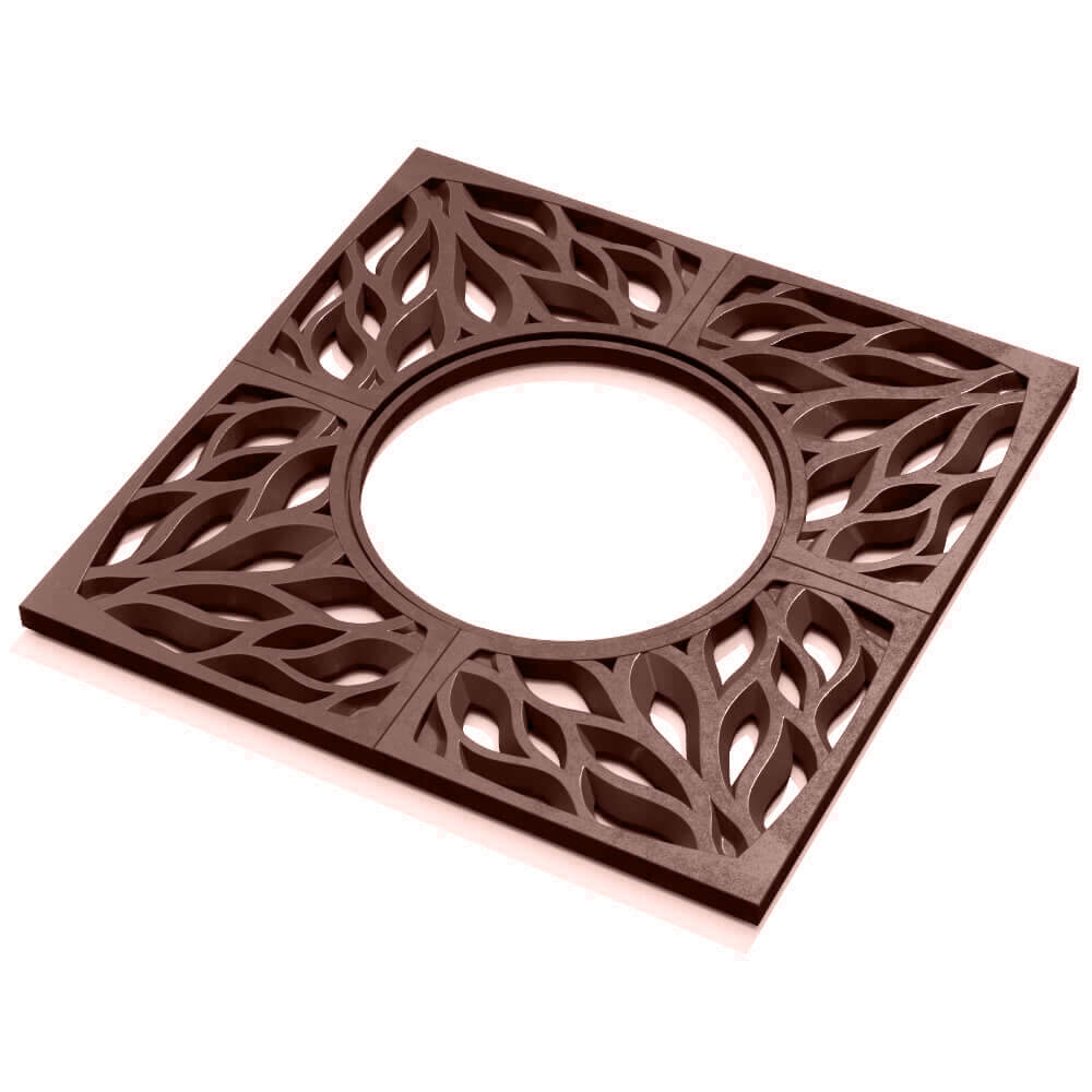 Приствольная решетка для дерева ZKING CRUST 1.2х1.2м Коричневая в Октябрьском фото