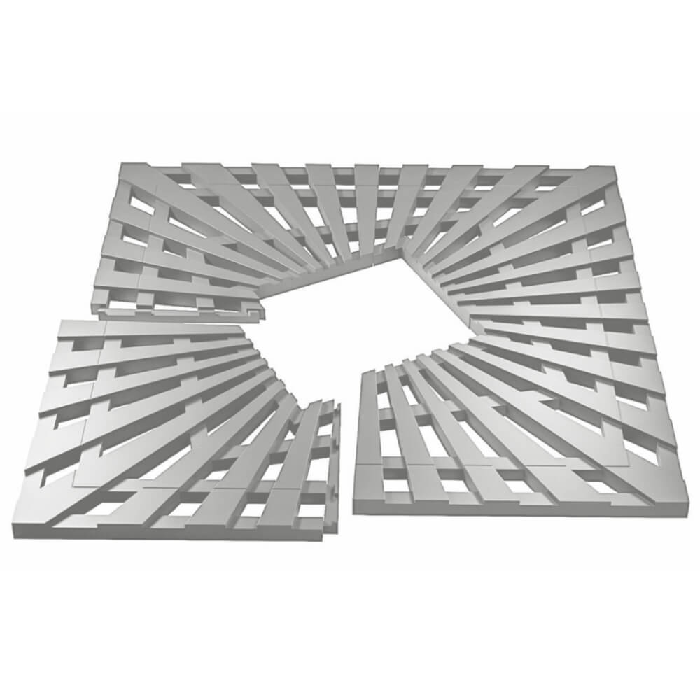 Приствольная решетка для дерева ZKING ATMOSPHERE 1.2х1.2м Бежевая в Октябрьском фото