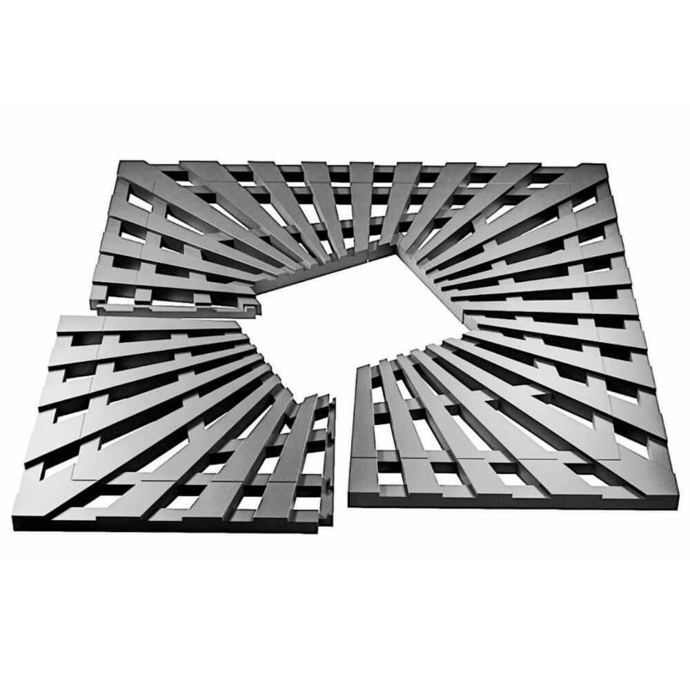 Приствольная решетка для дерева ZKING ATMOSPHERE 1.2х1.2м Серая в Октябрьском фото