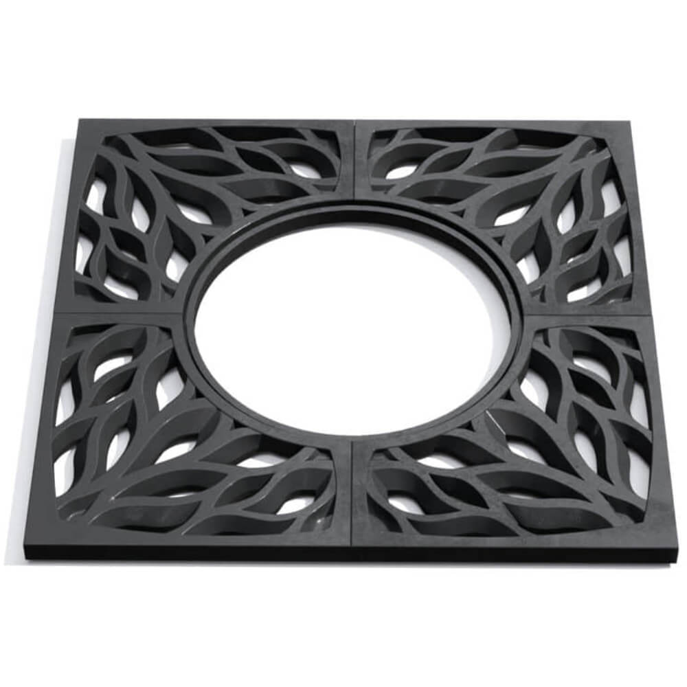 Приствольная решетка для дерева ZKING CRUST 1.2х1.2м Черная Октябрьский фото